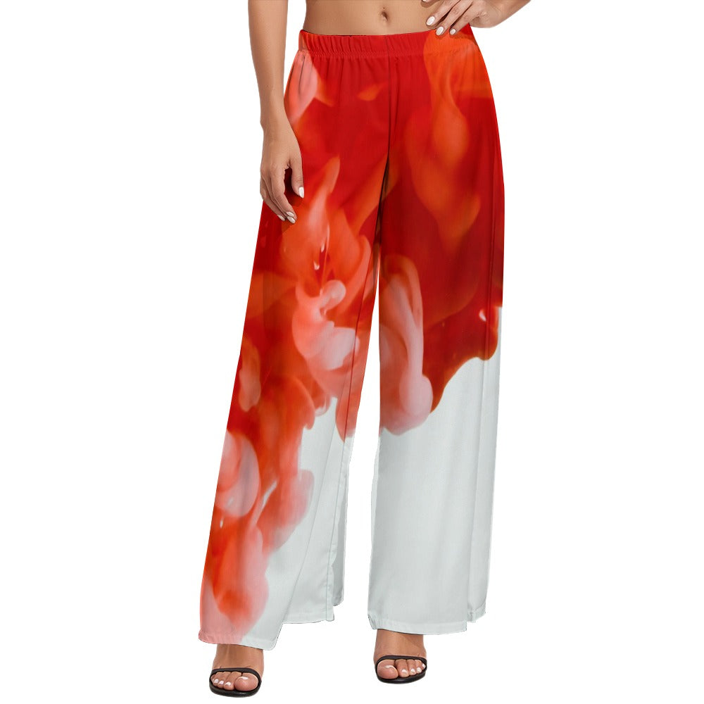 Women's Designer Wide Leg Pants
