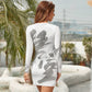 Women's Long Sleeve Round Neck Slim Dress