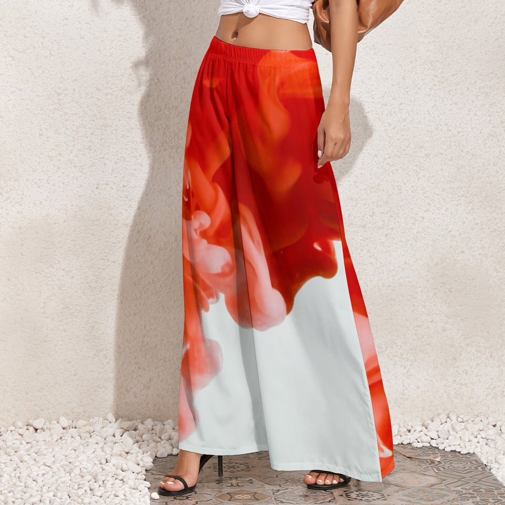 Women's Designer Wide Leg Pants