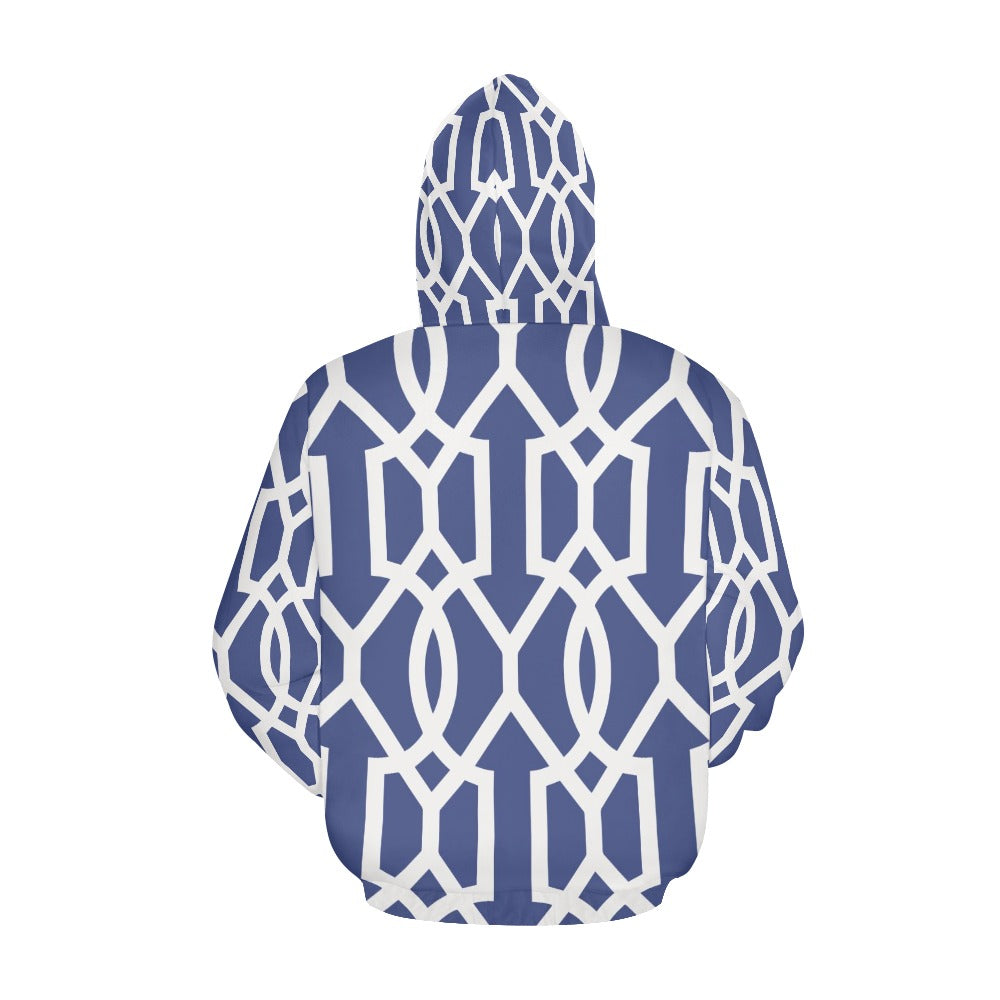 Women'sPatterned Print Hoodie